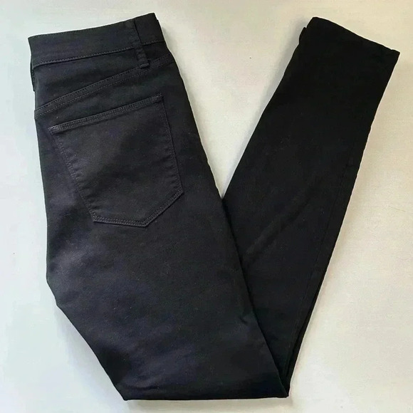 GAP True Skinny Jeans  High Waisted Stretch Black Denim Size 26 - Picture 16 of 16